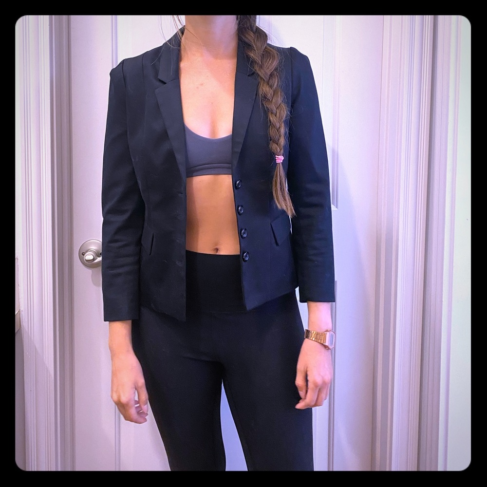 H&M black blazer